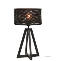 Tischleuchte Java/t/er/b/3218/b - Schwarz, Trend (32/53/32cm) - Good & Mojo