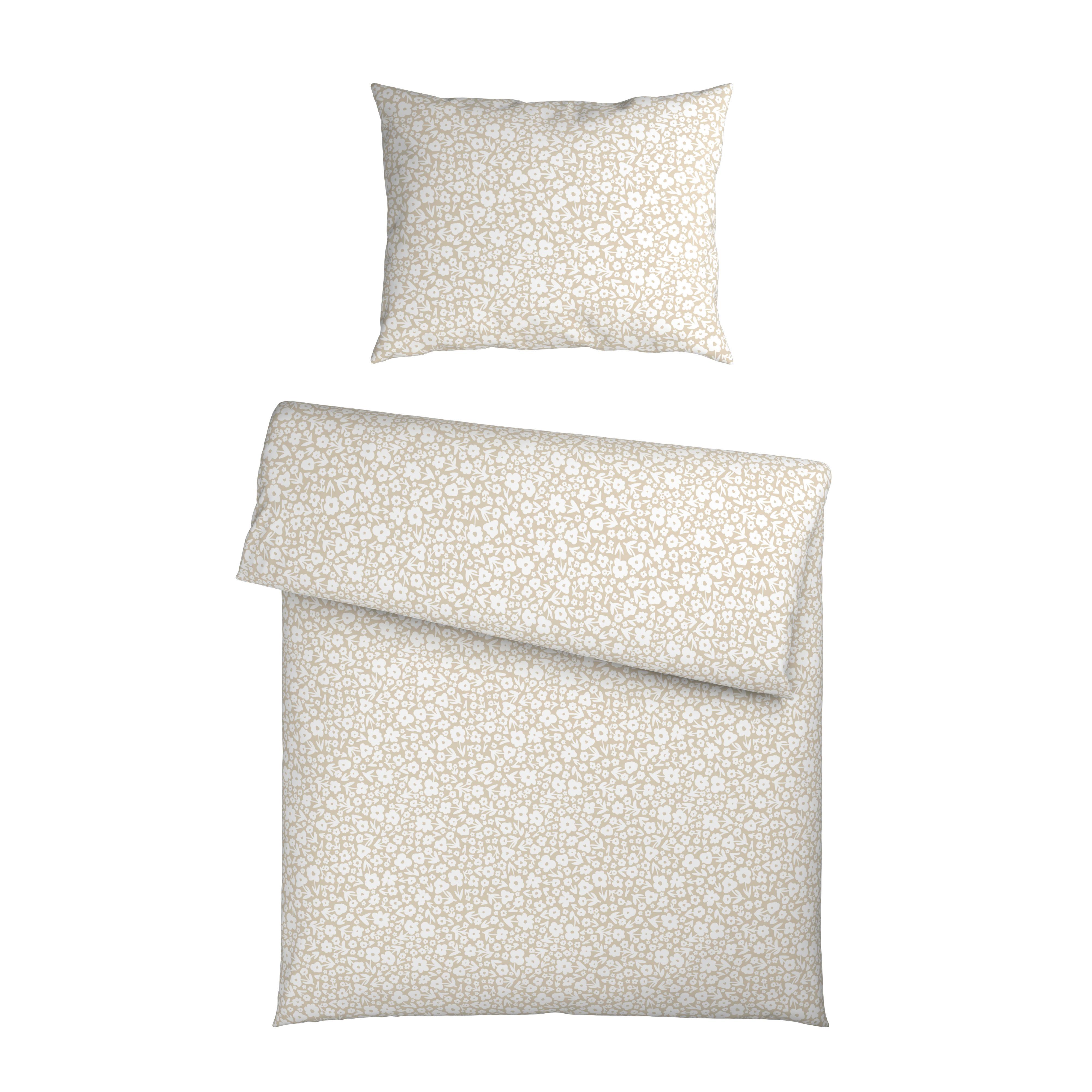 POVLEČENÍ MILLEFLEUR - béžová, Moderní, textil (140/200cm) - Mömax