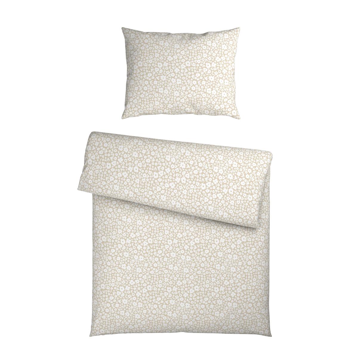 POSTEĽNÁ BIELIZEŇ MILLEFLEUR - béžová, Modern, textil (140/200cm) - Mömax