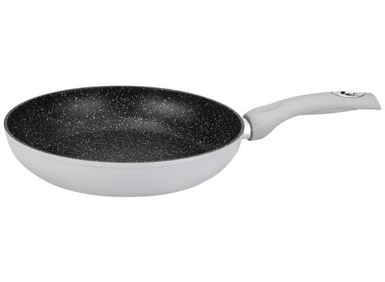 Bratpfanne Manuela D: 28 cm - Schwarz/Weiß, KONVENTIONELL, Metall (28/5,4cm) - James Wood Bratpfanne Manuela D: 28 cm - Schwarz/Weiß, KONVENTIONELL, Metall (28/5,4cm) - James Wood