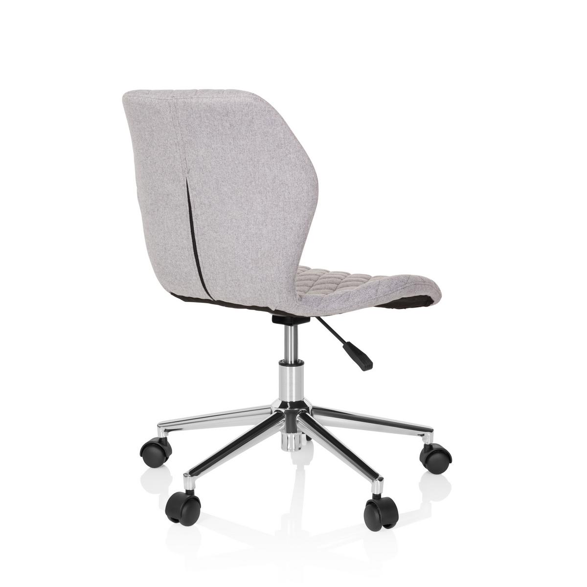 Jugenddrehstuhl Joy Ii Hellgrau - Hellgrau, Basics, Kunststoff/Textil (47/73-83/43cm) - MID.YOU