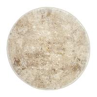 Webteppich Avignon Goldfarben/beige Rund Ø 240 Cm - Beige/Goldfarben, Design, Textil (240cm) - Dieter Knoll