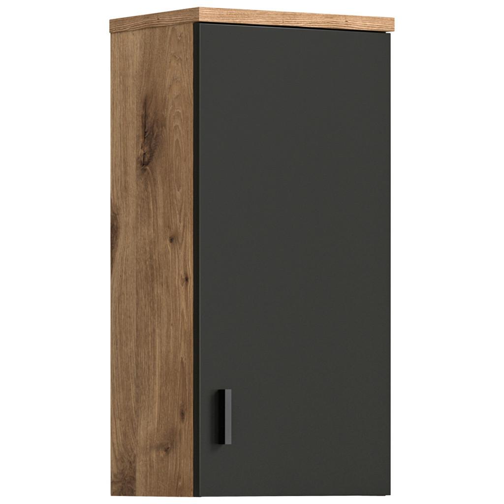 Hängeschrank Grado Eiche Dekor/Grau