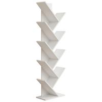 REGÁL NULIS XL - biela, Design, kompozitné drevo (40/140/20cm) - MID.YOU