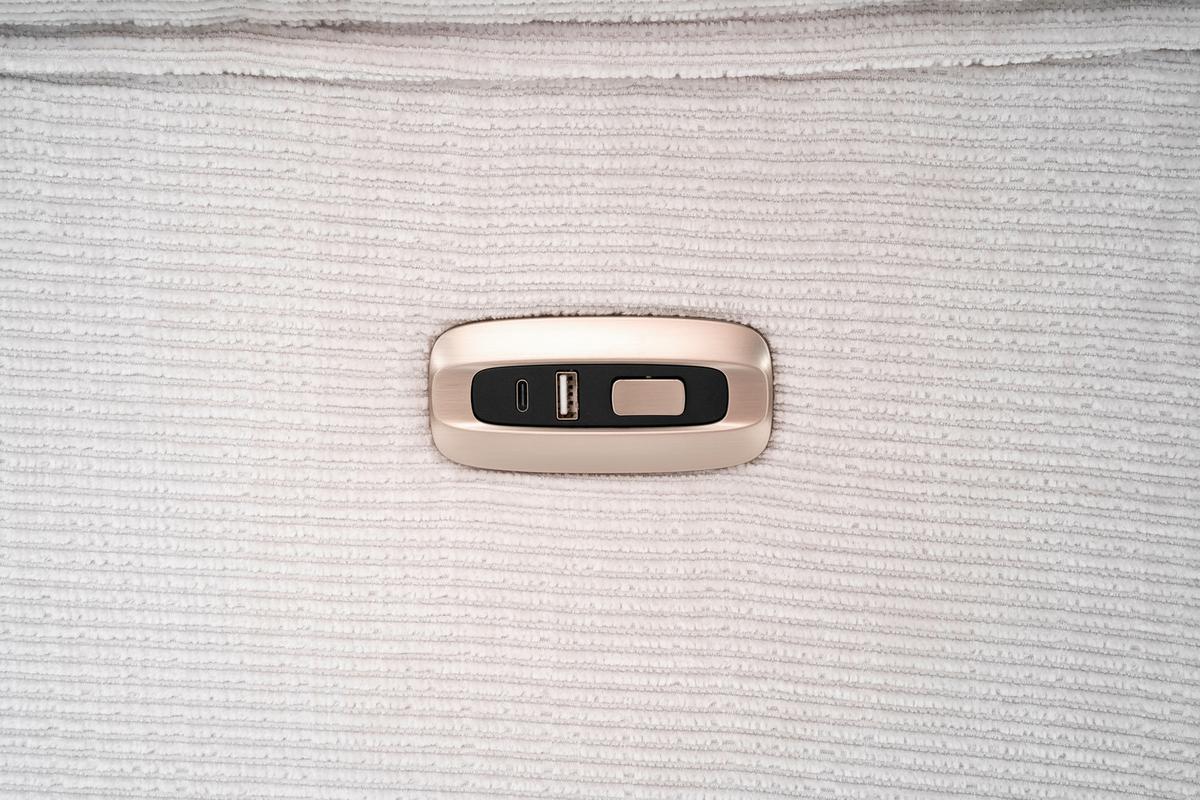 Relaxsessel Manila Chenille Silber, B: 73 Cm - Silberfarben/Schwarz, MODERN, Textil/Metall (73/113/89cm)