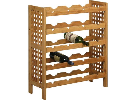 Regál Na Fľaše Flasch - prírodné farby, Moderný, drevo (63/73/25cm) Regál Na Fľaše Flasch - prírodné farby, Moderný, drevo (63/73/25cm)