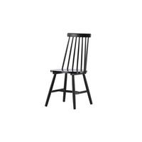 Stuhl Lönneberga Schwarz B: 43 cm - Schwarz, MODERN, Holz (43/88/50cm) - Livetastic