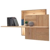 Wandboard Valencia B: 120 cm Eichefarben - Eiche Bianco, Design, Holz/Holzwerkstoff (120/69/26cm) - MID.YOU