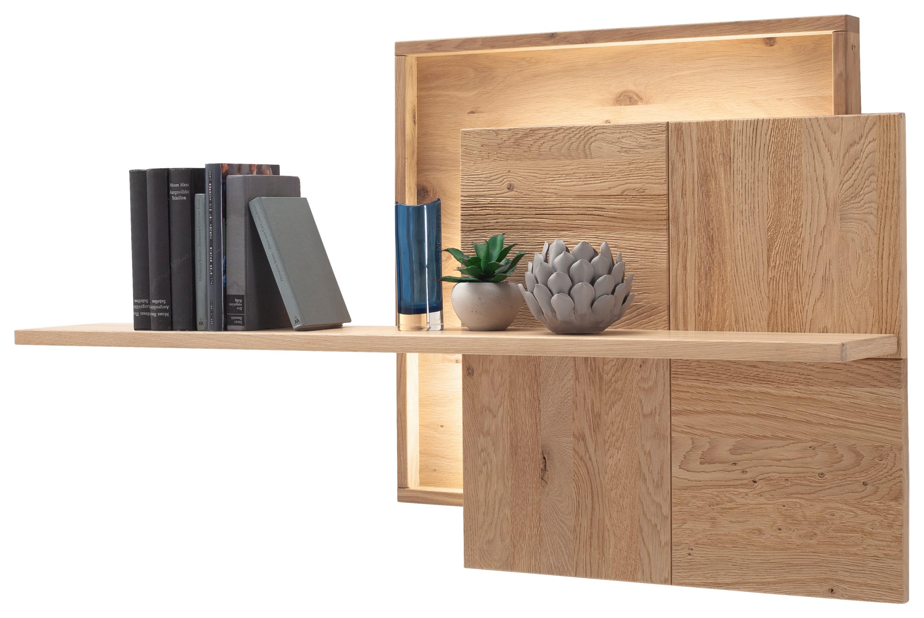 Wandboard Valencia B: 120 cm Eichefarben