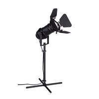 Tischlampe Schwarz Mit verstellbare Spotlights - Schwarz, Trend, Metall (27,5/24/48,5cm) - Globo