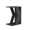 Beistelltisch Naze Beistelltisch - Anthrazit, Design, Holzwerkstoff (30/57/40cm) - Livetastic