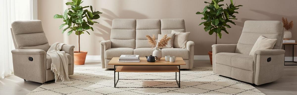 3-Sitzer-Sofa Xeno Hellbraun B: 184 cm - Hellbraun/Schwarz, Design, Textil/Metall (184/108/89cm) - Livetastic