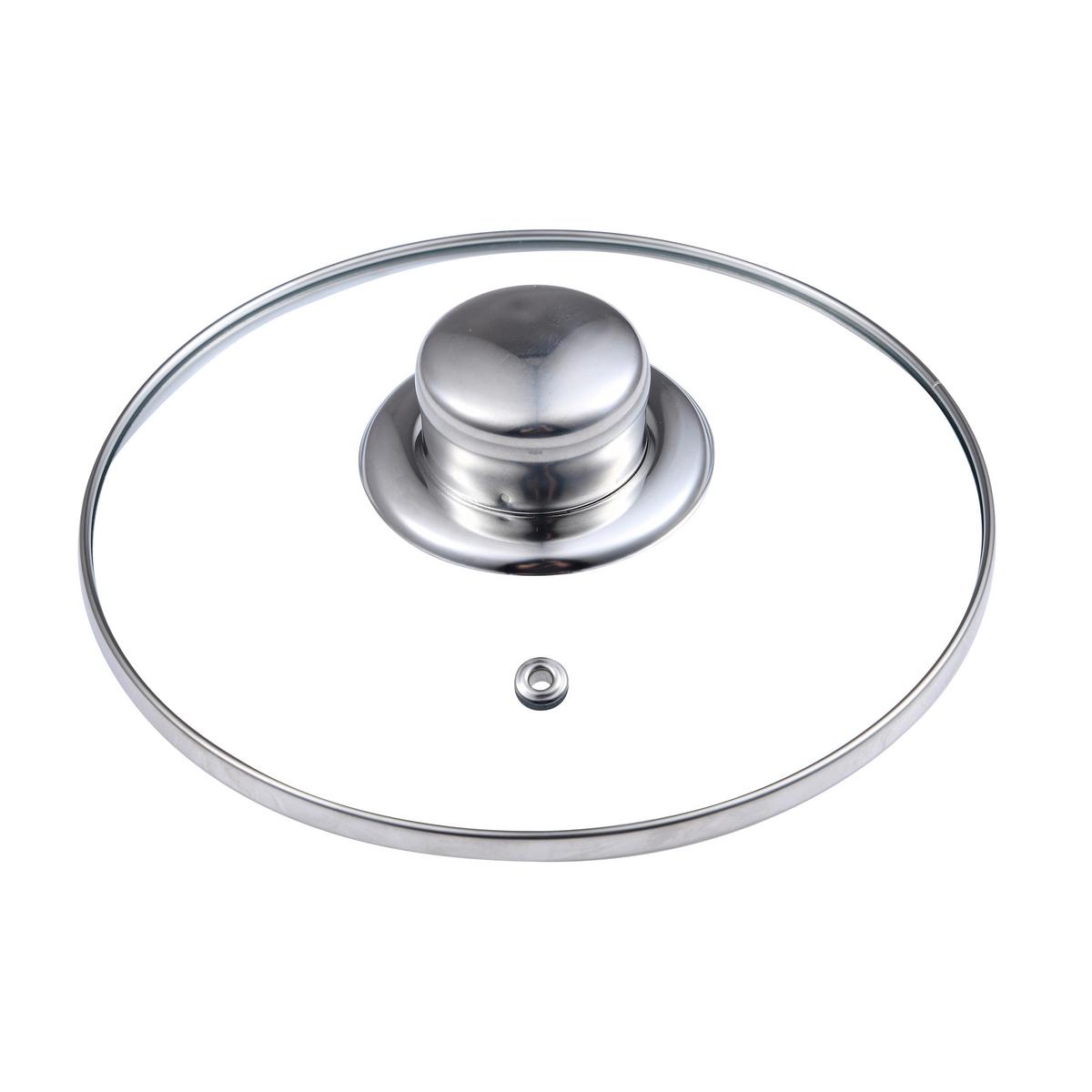 Kochtopfset Edelstahl 6-Teilig - Silberfarben, Basics, Metall (46/25/12.5cm)