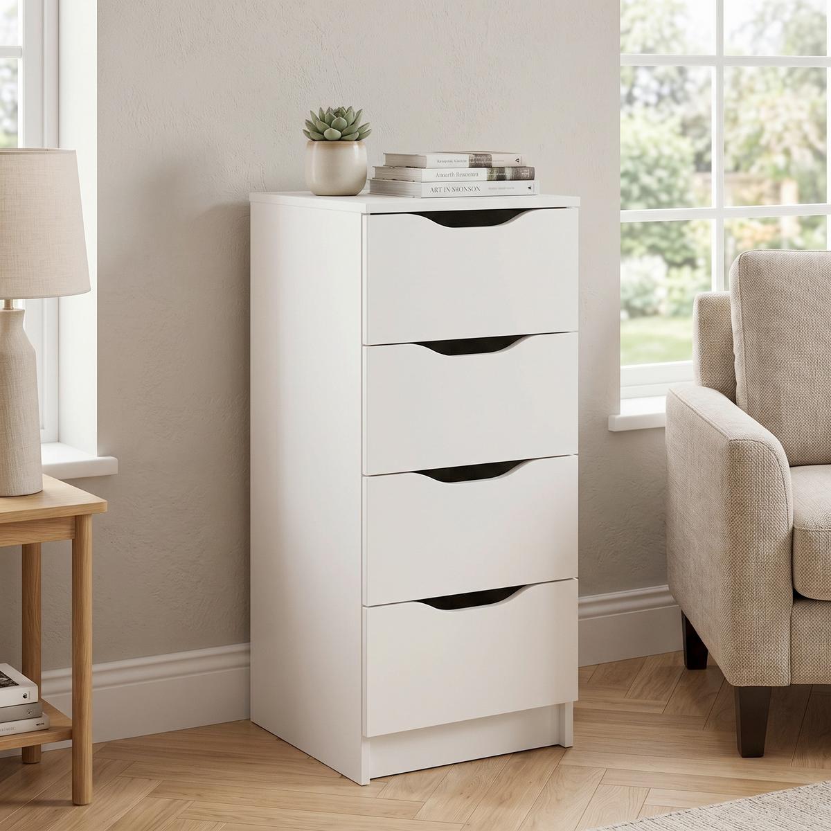 Komód Westphalen 40/92cm - fehér, Lifestyle, faalapú anyag (40/92/40cm) - MID.YOU