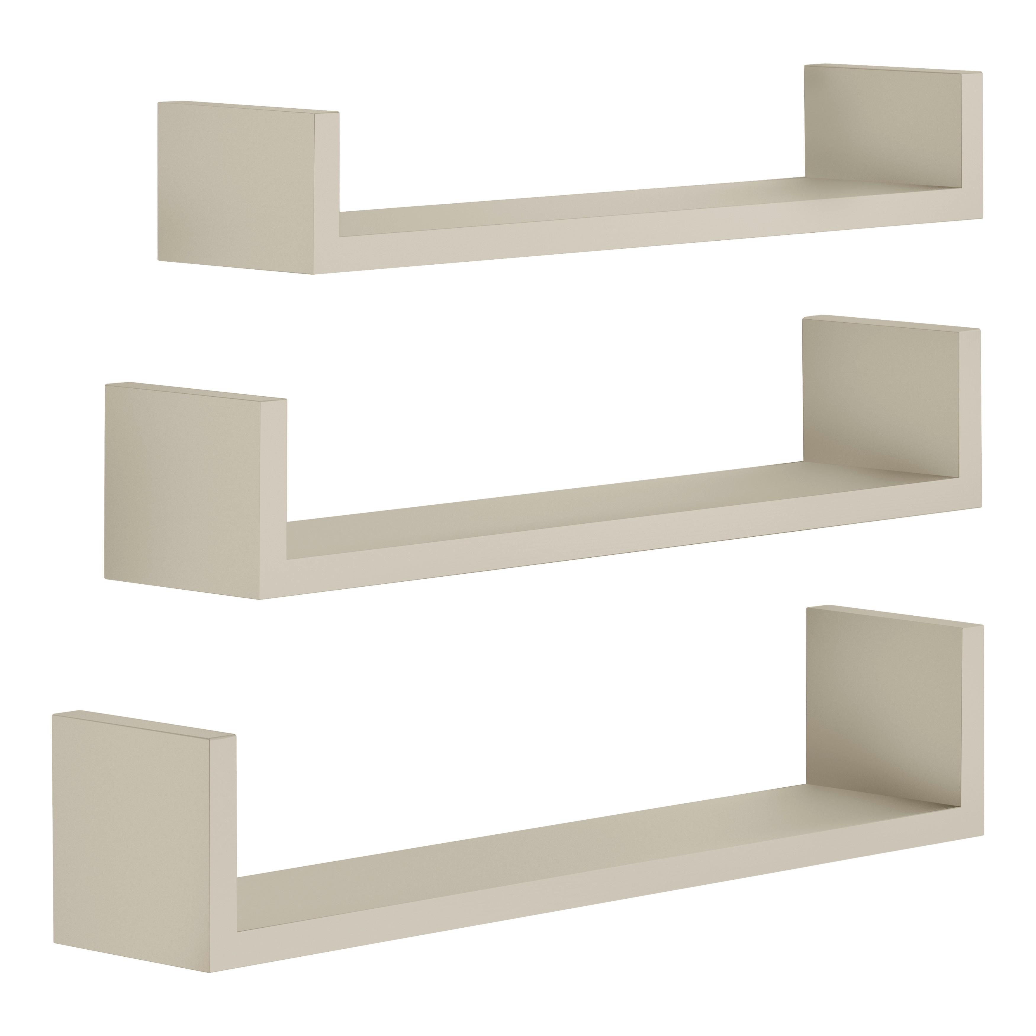 Wandboard Trinita Kaschmir, B: 58 cm - Kaschmir, MODERN, Holzwerkstoff (58/11,80/12cm)