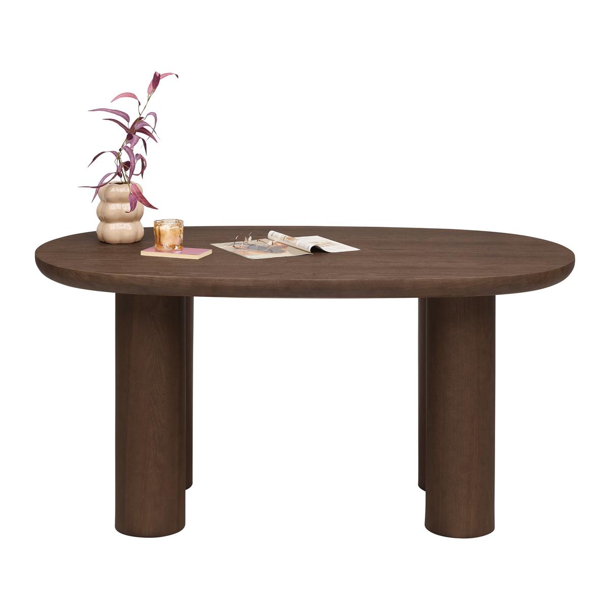 JEDÁLENSKÝ STÔL OSKAR -STUDIO- - farba duba, Lifestyle, drevo/kompozitné drevo (160/90/75cm) - Premium Living
