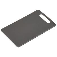 Schneidbrett aus Kunststoff Jim LxB: ca. 24x14,4 cm - Grau, KONVENTIONELL, Kunststoff (24/14,4/0,52cm) - Homezone