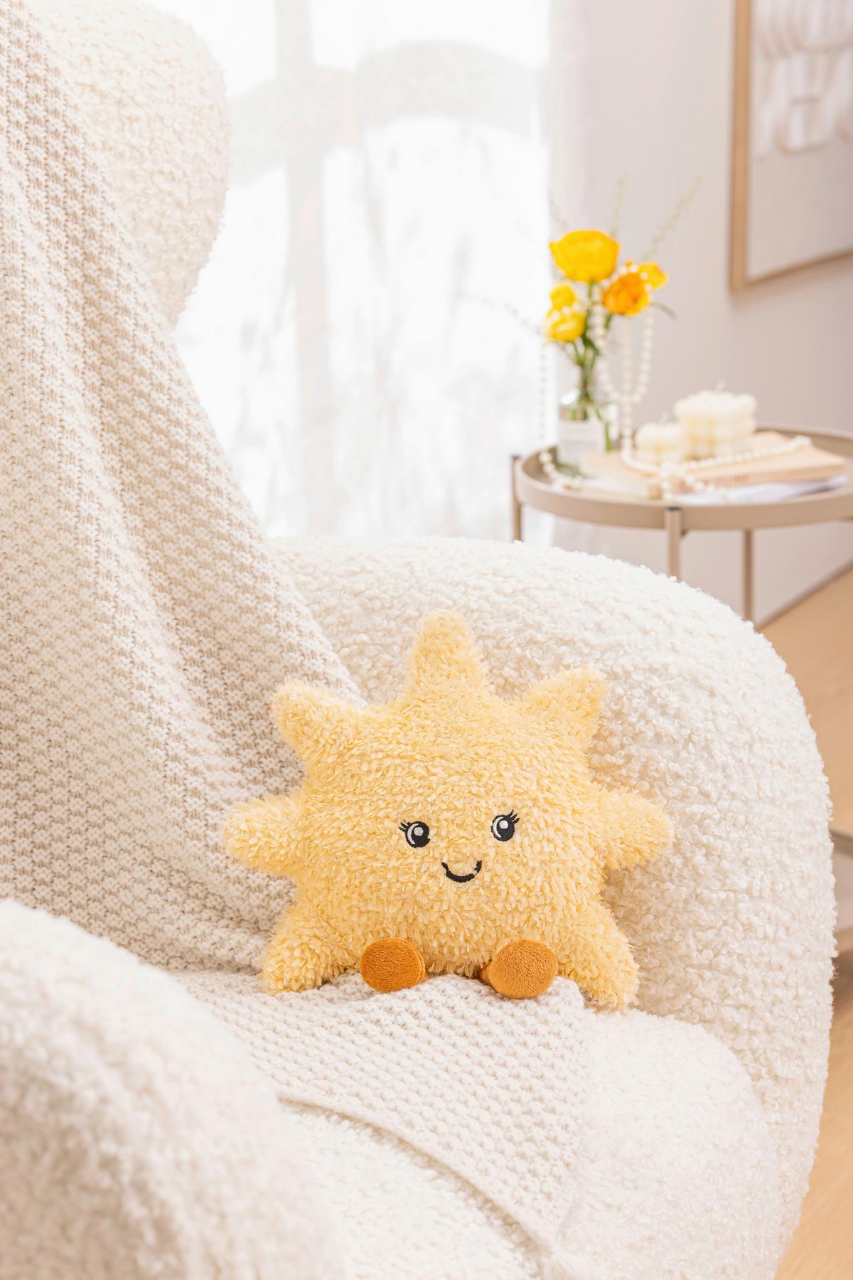 Plüschfigur Sunni - Gelb/Schwarz, KONVENTIONELL, Textil (27/11/26cm) - Luca Bessoni