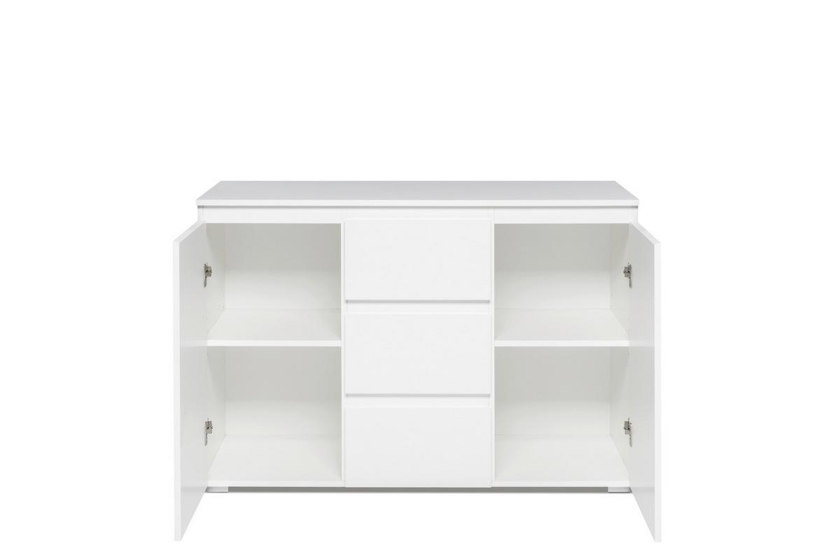 Tálalószekrény Image 4 - fehér, Konventionell, faalapú anyag (120/80/40cm) - Livetastic