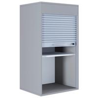 Aktenschrank Aktos L Grau abschließbar - Grau, MODERN, Holzwerkstoff/Kunststoff (50/93/40cm) - MID.YOU
