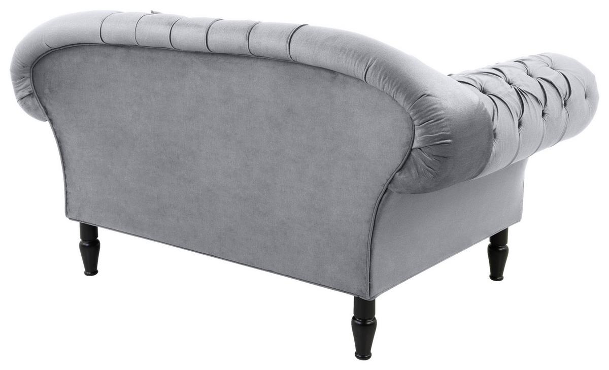 Xxl-sessel Cupido - Schwarz/Grau, Design, Textil (180/94/103cm) - MID.YOU