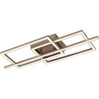 Led Mennyezeti Lámpa Deni - cappuccino, Modern, műanyag/fém (63/24,5/7,7cm) - Luca Bessoni