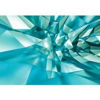Fototapete 3d Crystal Cace - Design, Papier (368/254cm)