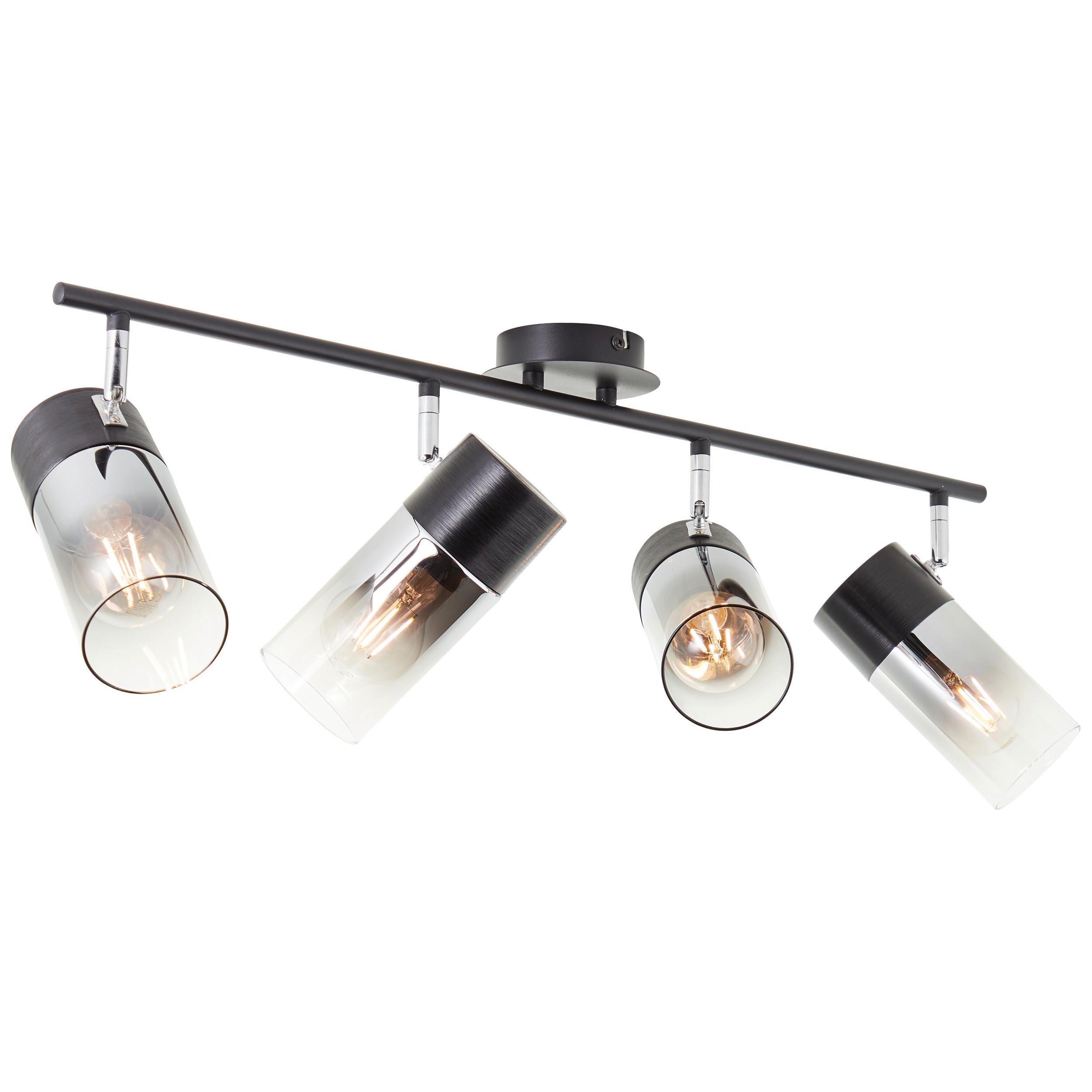 Strahler Alia 4-Flammig verstellbar L: 74 cm - Design, Glas (15/18,5/74cm) - Brilliant