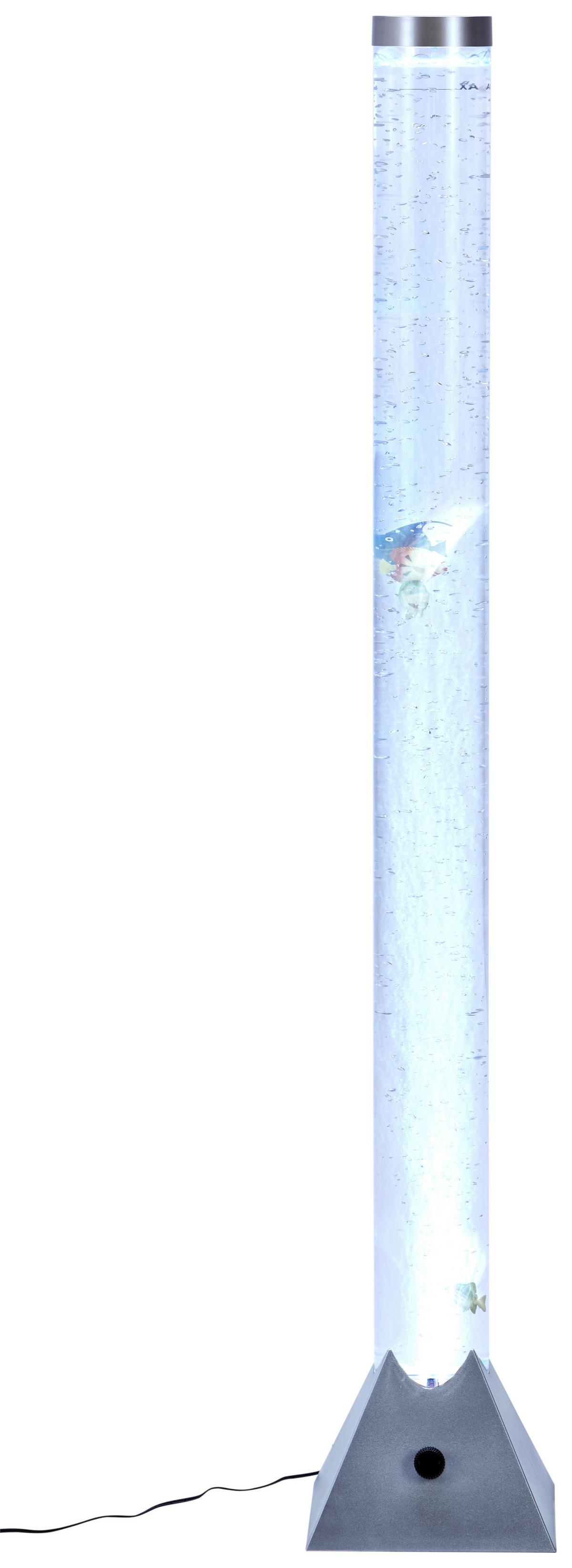 Stehleuchte Motion Sprudels Titanfarben - Titanfarben, Basics, Kunststoff (21,5/130/21,5cm)