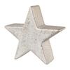 Dekostern Star, B/H: ca. 13/13cm - Grau, MODERN, Keramik (13/13/4cm)