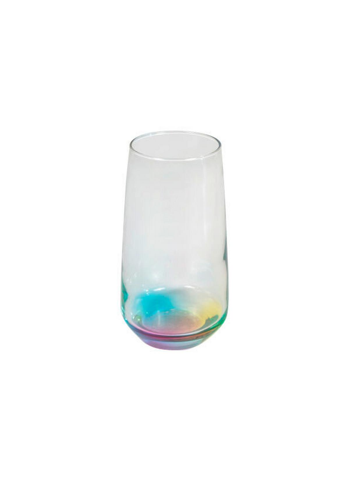 Trinkglas Rainbow - Multicolor, Trend, Glas (6,5/15cm) - James Wood