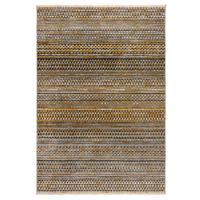Flachwebteppich Camino Yellow 120x160 - Gelb, Basics, Textil (120/160cm)