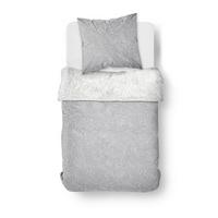 POSTEĽNÁ BIELIZEŇ EMILY - sivá, textil (140/200cm)