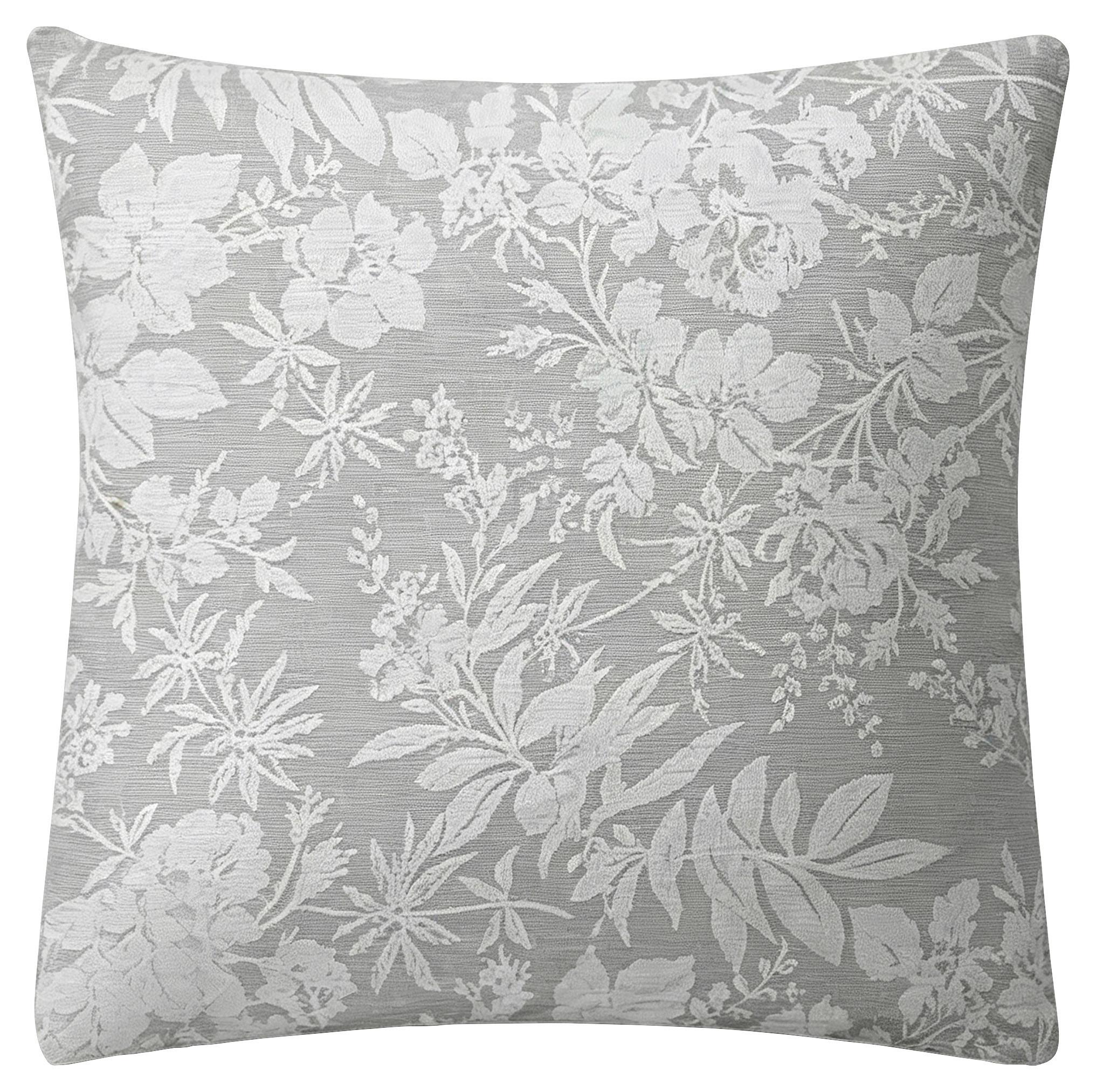 ZIERKISSEN LAURINA - Grau, MODERN, Textil (45/45cm) - Luca Bessoni