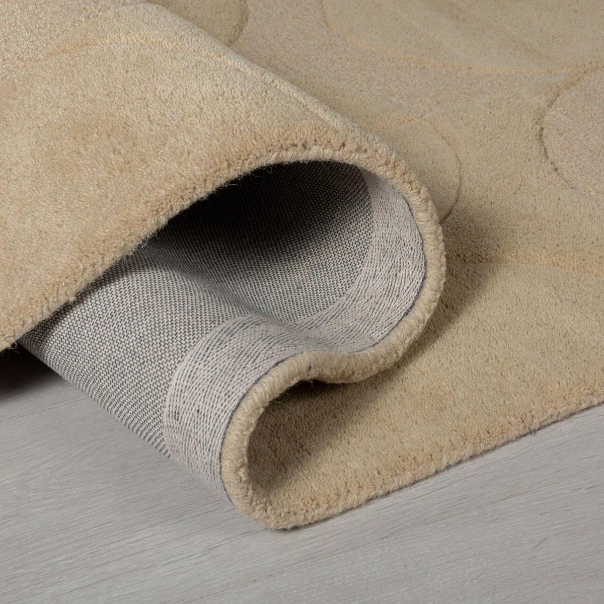 Wollteppich 503119373933 - Beige, Basics, Textil (160/160cm)