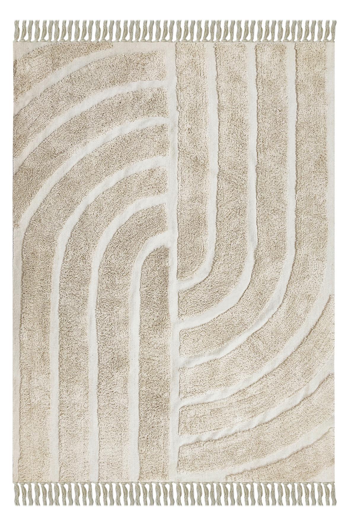 KOBEREC TKANÝ NA PLOCHO PERLA - přírodní barvy, Lifestyle, textil (160/230cm) - Mömax