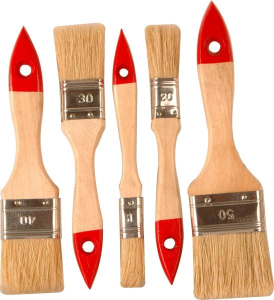 Ecset Szett 402699 - konvencionális, Természetes anyagok/Fa (18.19cm)