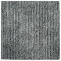 Teppichfliese Grau Marmaris 50x50 cm Florhöhe 3 mm - Dunkelgrau/Hellgrau, Basics, Textil (50/50cm)