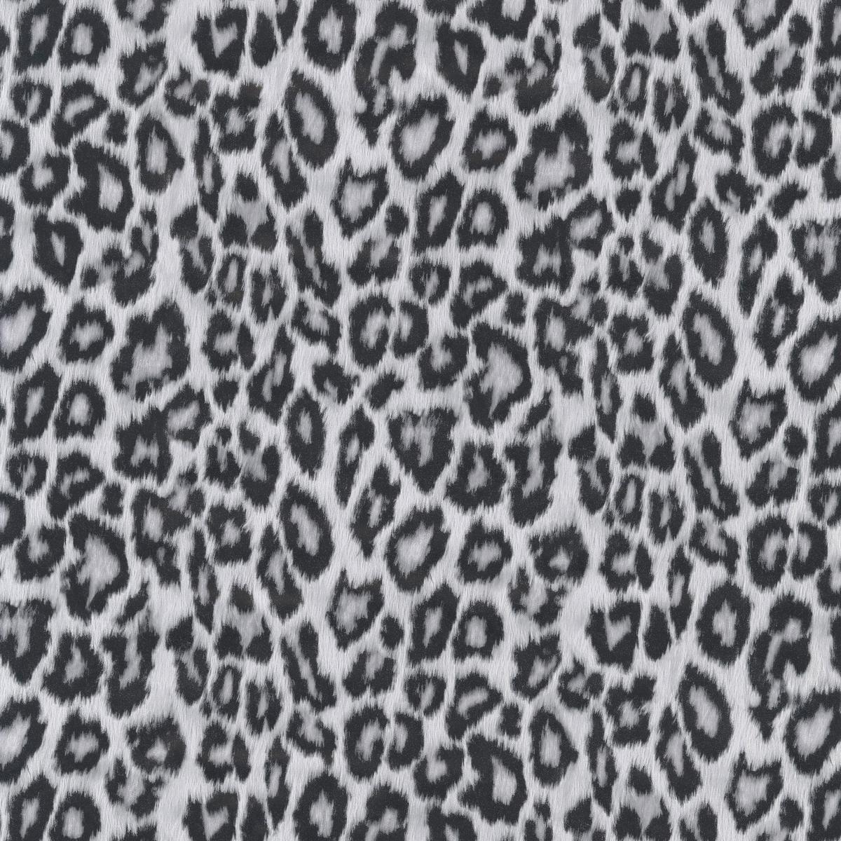 Klebefolie Leoparden-optik Basic Bengal 45x150 Cm - Weiß/Grau, KONVENTIONELL, Kunststoff (45/150cm)