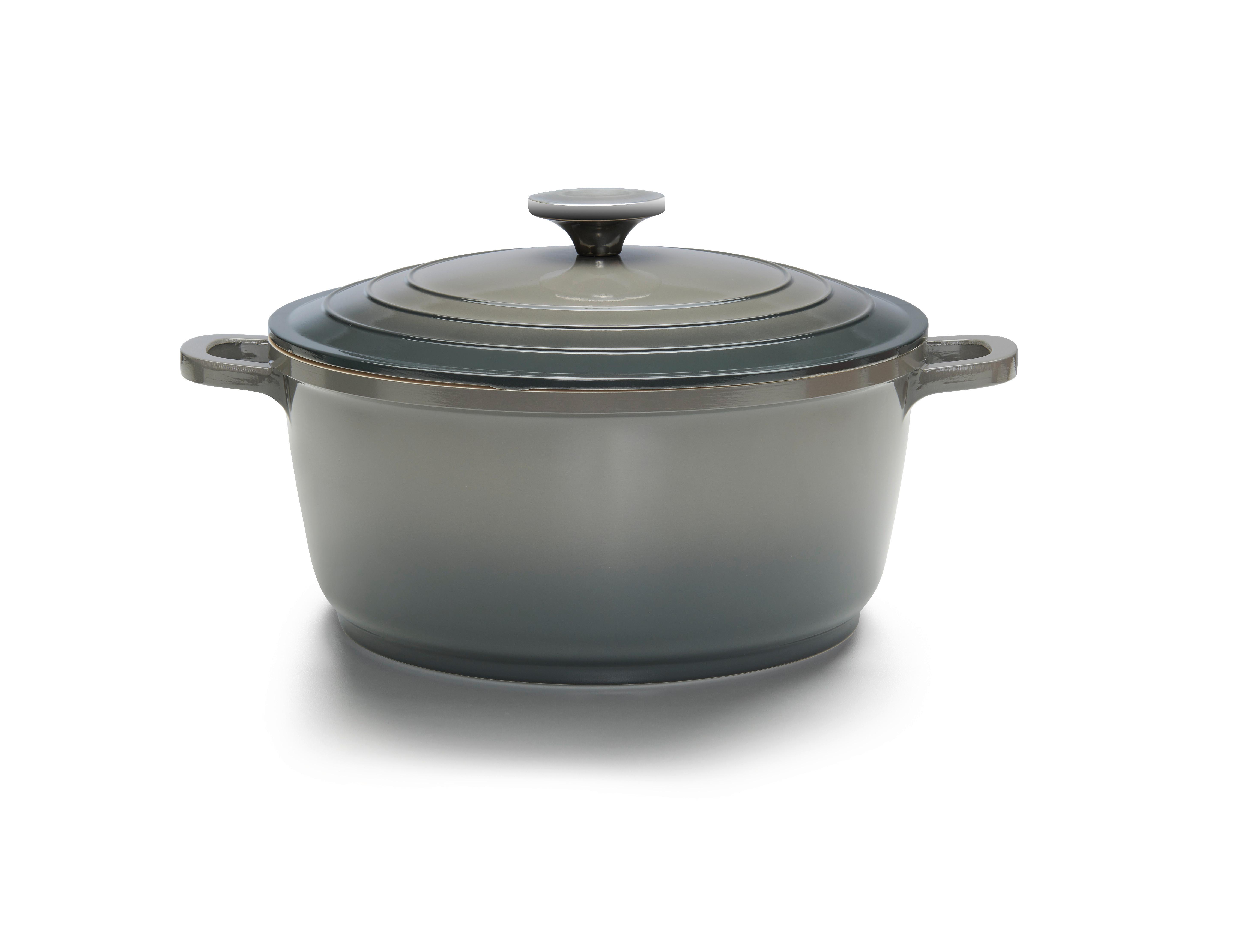 kastrol ELISA - M - šedá, Konvenční, kov (24/11cm) - Modern Living
