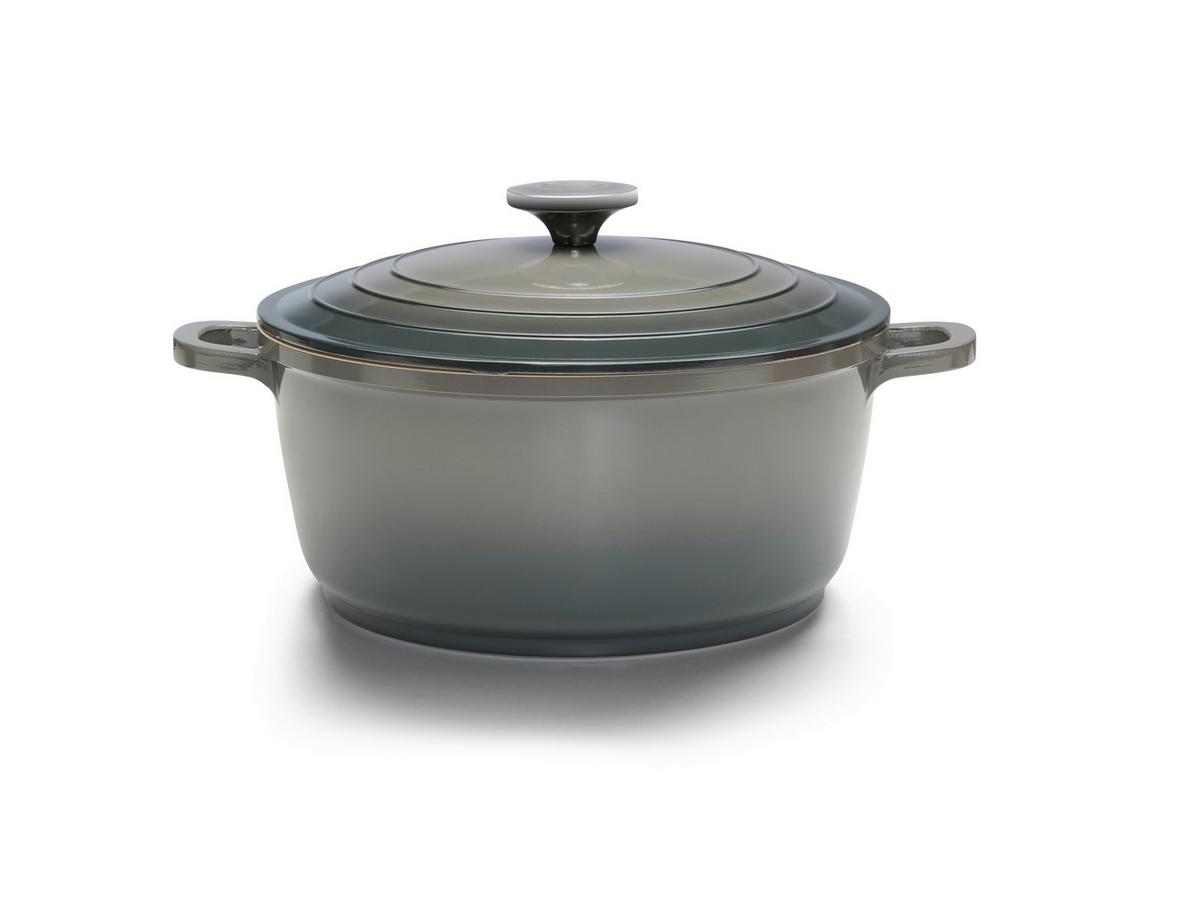 kastrol ELISA - M - šedá, Konvenční, kov (24/11cm) - Modern Living