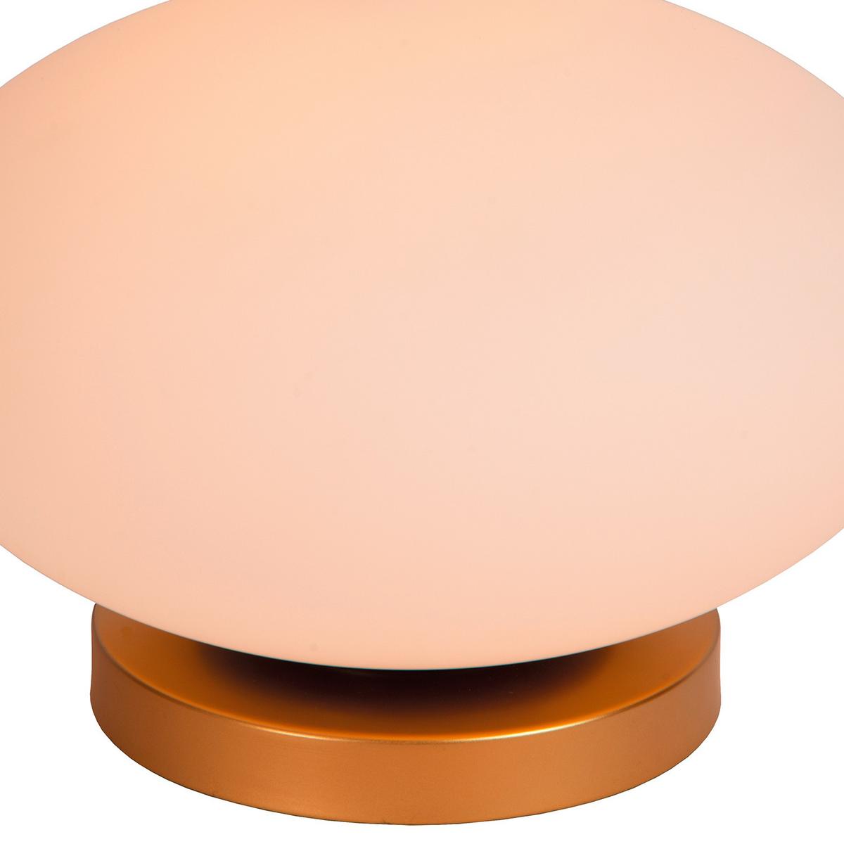 Tischleuchte Goldfarben D: 30 Cm 6w - Goldfarben, KONVENTIONELL, Glas/Metall (30/20cm)
