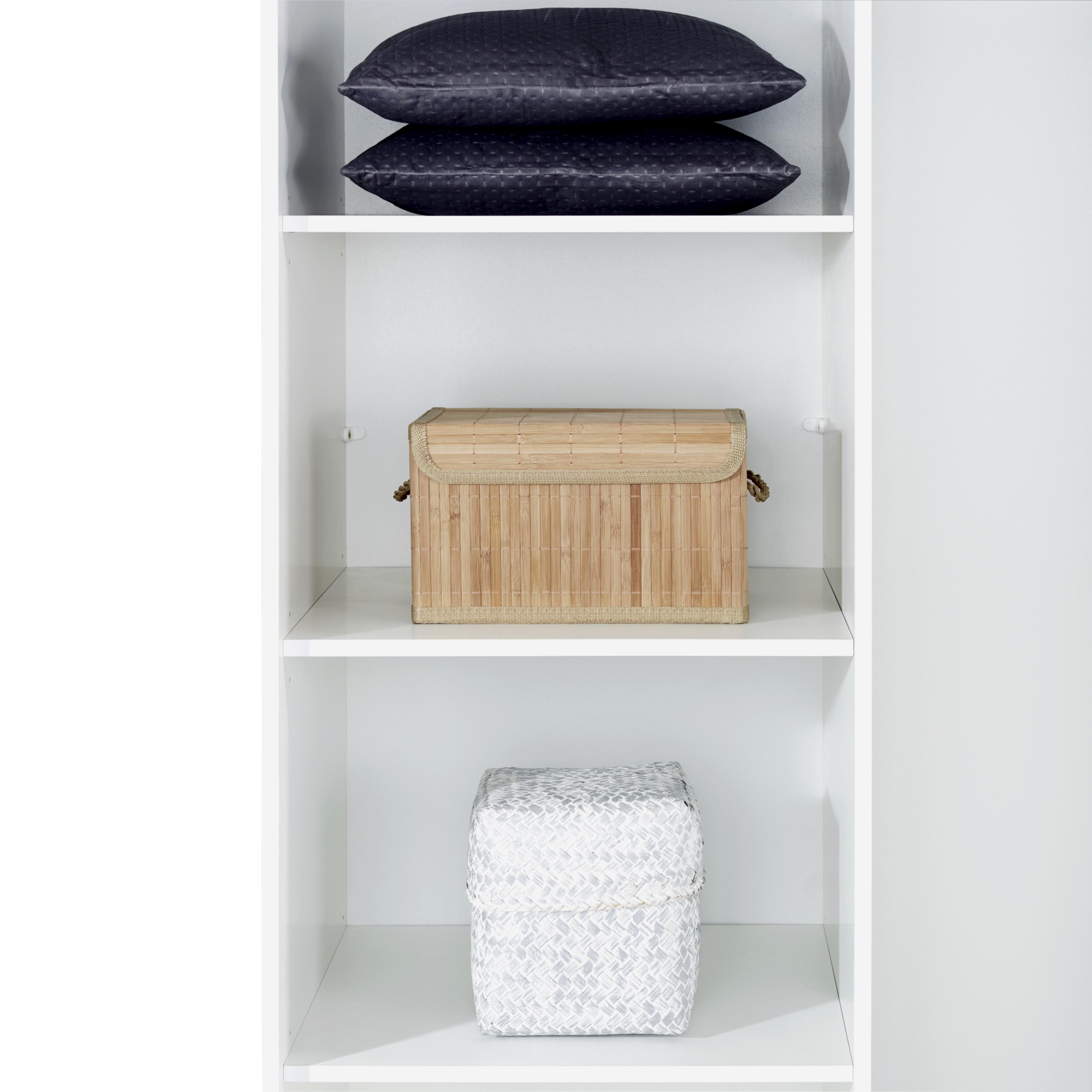 Einlegeboden 3er-set Für Schrank Schmal 53,5x50 Cm - Weiß, KONVENTIONELL, Holzwerkstoff (53,5/2,2/50cm)