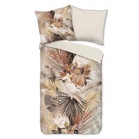 Wendebettwäsche Pippa Braun Taupe Beige 155x220 cm - Taupe/Beige, Natur, Textil (155/220cm)