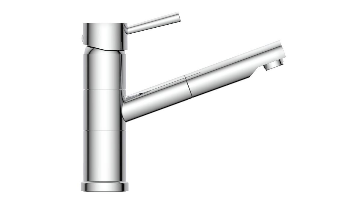 Küchenarmatur Sistant Paris Chromf. Schwenkbar, Hochdruck - Chromfarben, Basics, Metall (5,5/20/23cm) - Sistant