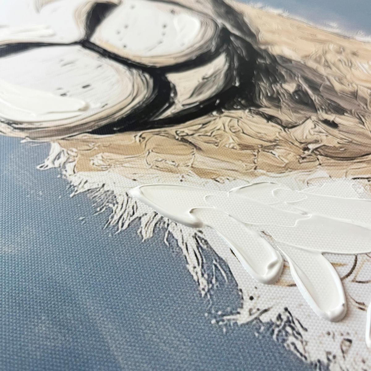 OBRAZ NA PLÁTNE GERARD - viacfarebná, Basics, drevo/textil (70/100cm)