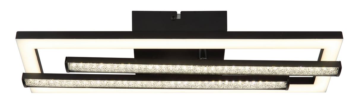 LED-Deckenleuchte 672843s - Klar/Opal, Design, Kunststoff (40/37,5/6,3cm) - Globo