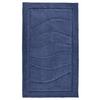 Badematte Lasse Blau 60x100 Cm Rutschhemmend - Dunkelblau, ROMANTIK / LANDHAUS, Textil (60/100cm) - James Wood