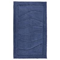 Fürdőszobaszőnyeg Lasse - sötétkék, Romantik / Landhaus, textil (60/100cm) - James Wood