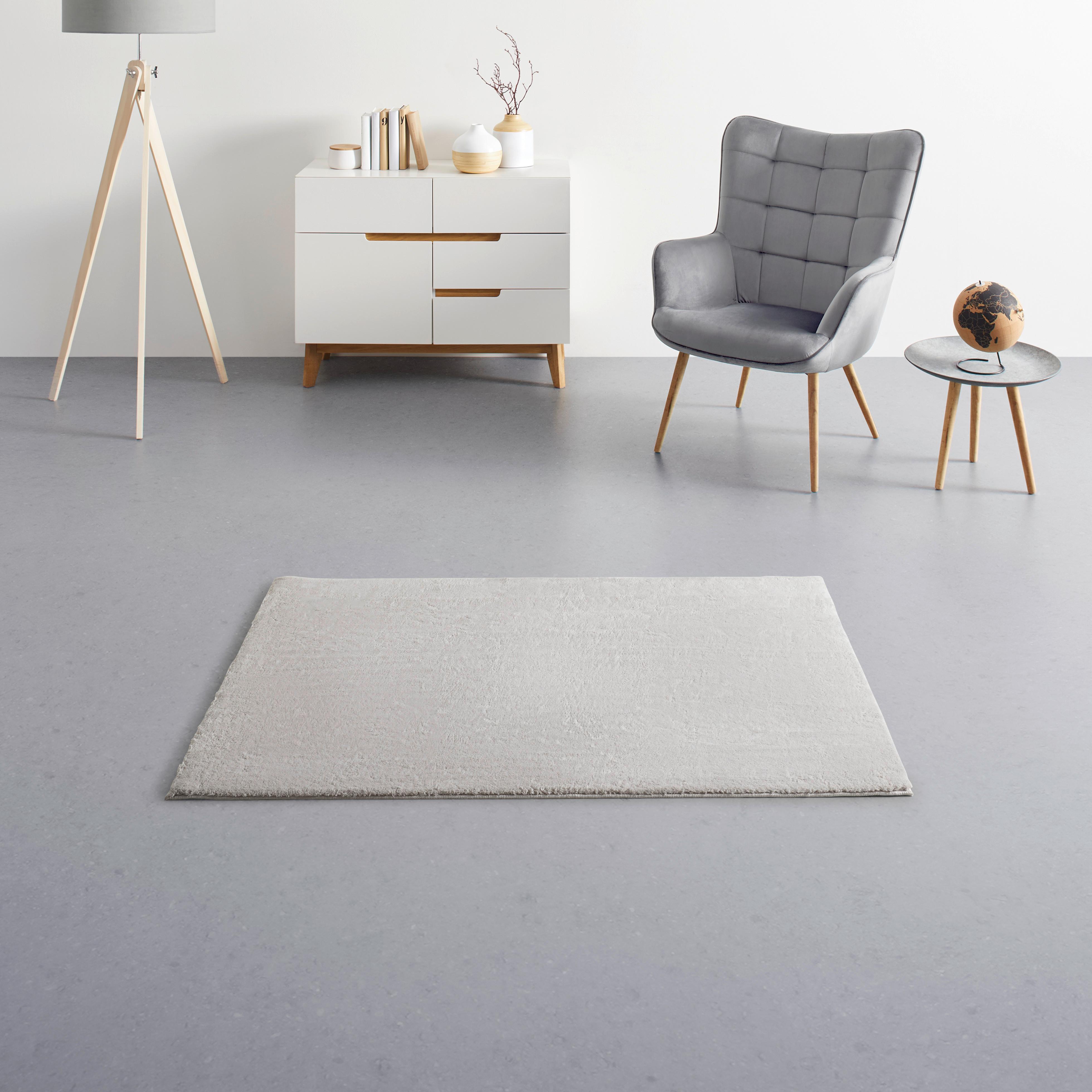 UMĚLÁ KOŽEŠINA ALESSANDRO - modrá/krémová, Konvenční, plast (100/150cm) - Mömax